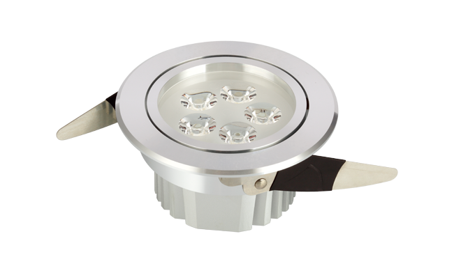 LED 5W 內(nèi)斜邊天花燈（連體透鏡）開(kāi)孔95mm 黃光白光中性光